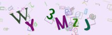 This is a captcha-picture. It is used to prevent mass-access by robots. (see: www.captcha.net)